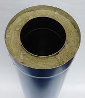 Труба утепленная (сэндвич) нерж/оцинк L1000 D 115/180 1mm